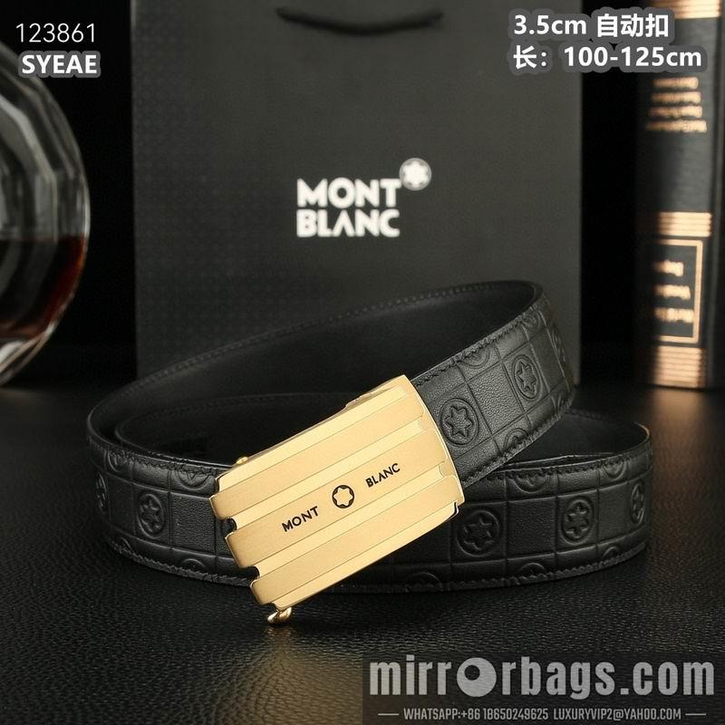 Montlanc belt 35mmX100-125cm 8L49