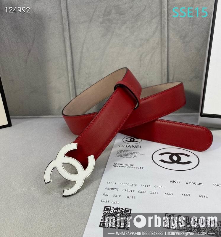 Chanel belt 30mmX95-125cm XH03