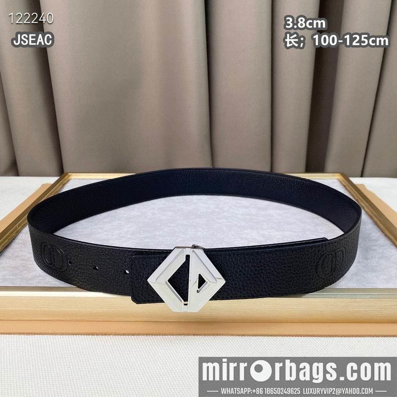 Dior belt 38mmX100-125cm 8L08