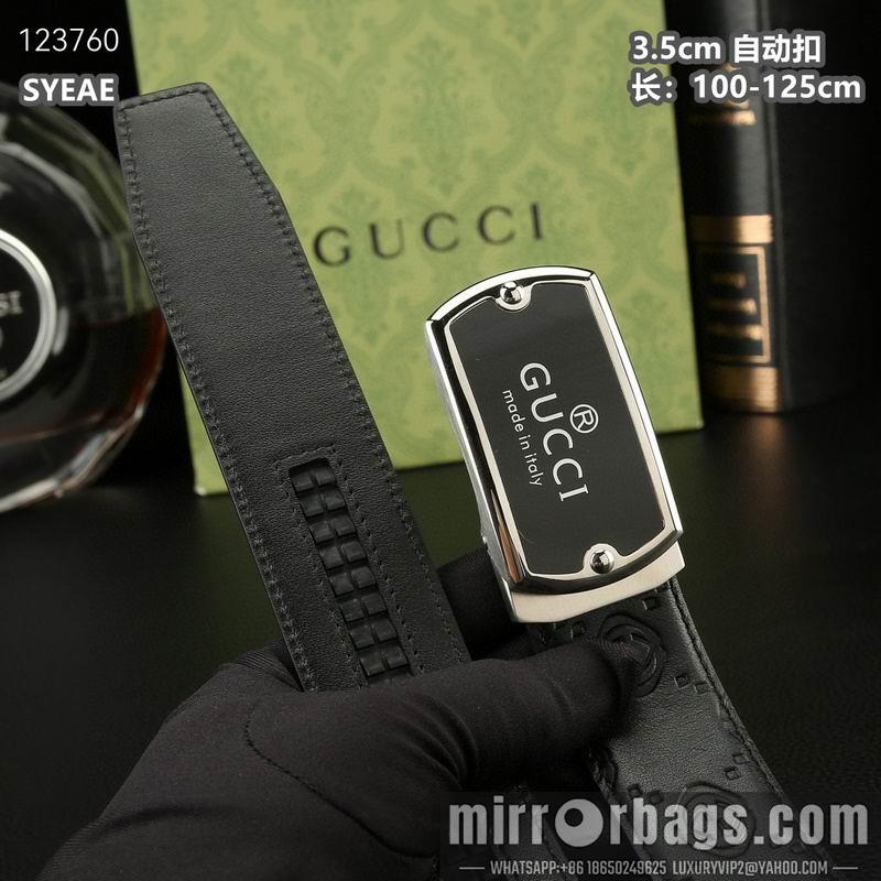 Gucci belt 35mmX100-125cm 8L50