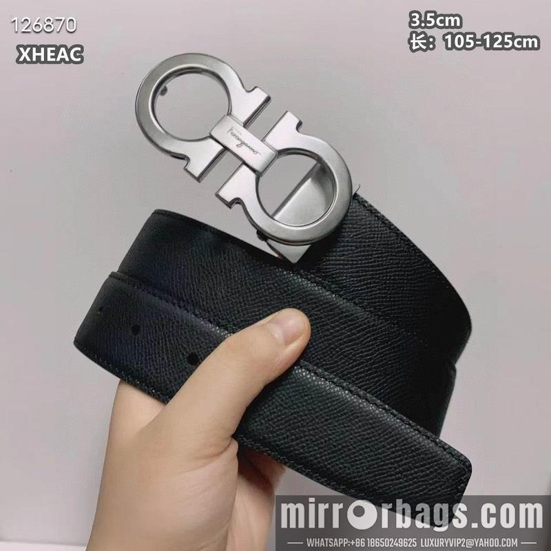 Ferragamo belt 35mmX105-125cm 8L104