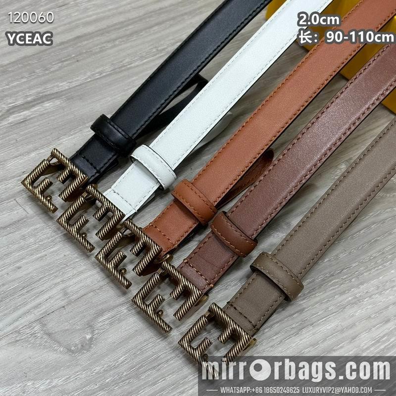 Fendi belt 20mmX90-110cm 8L12