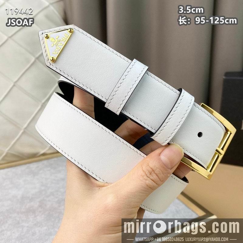 Prada belt 35mmX95-125CM 8L18