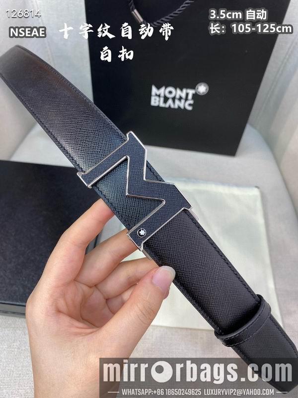 Montlanc belt 35mmX105-125cm 8L61