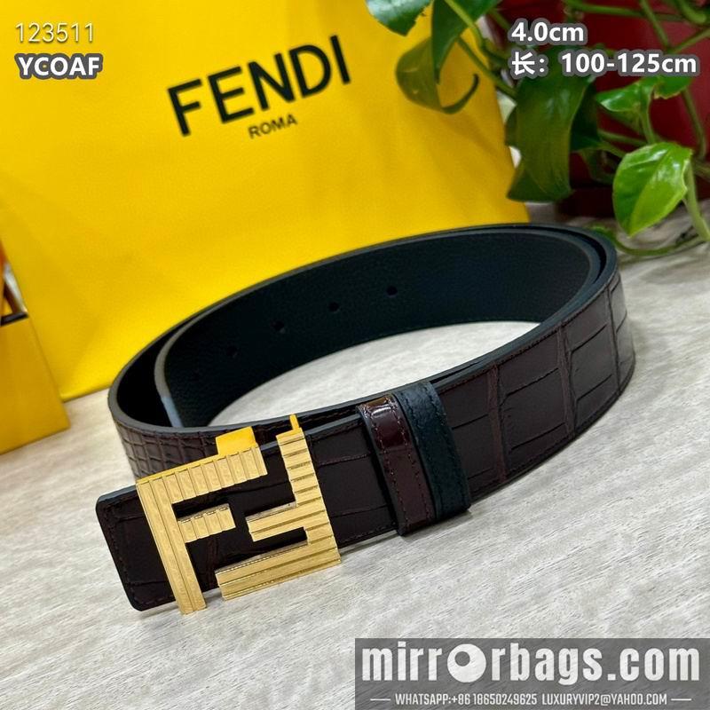 Fendi belt 40mmX100-125cm 8L34