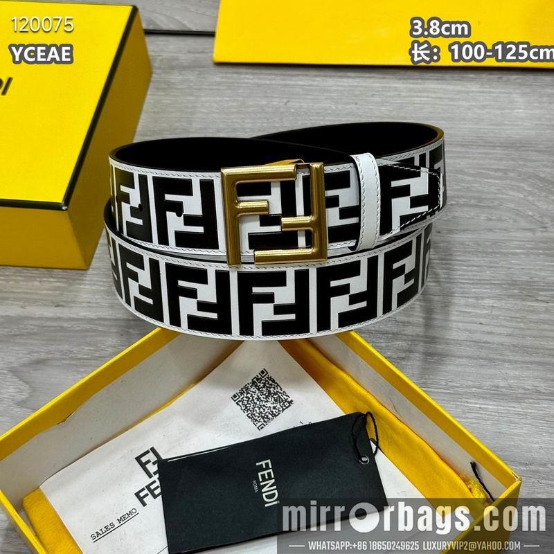 Fendi belt 38mmX100-125cm 8L09