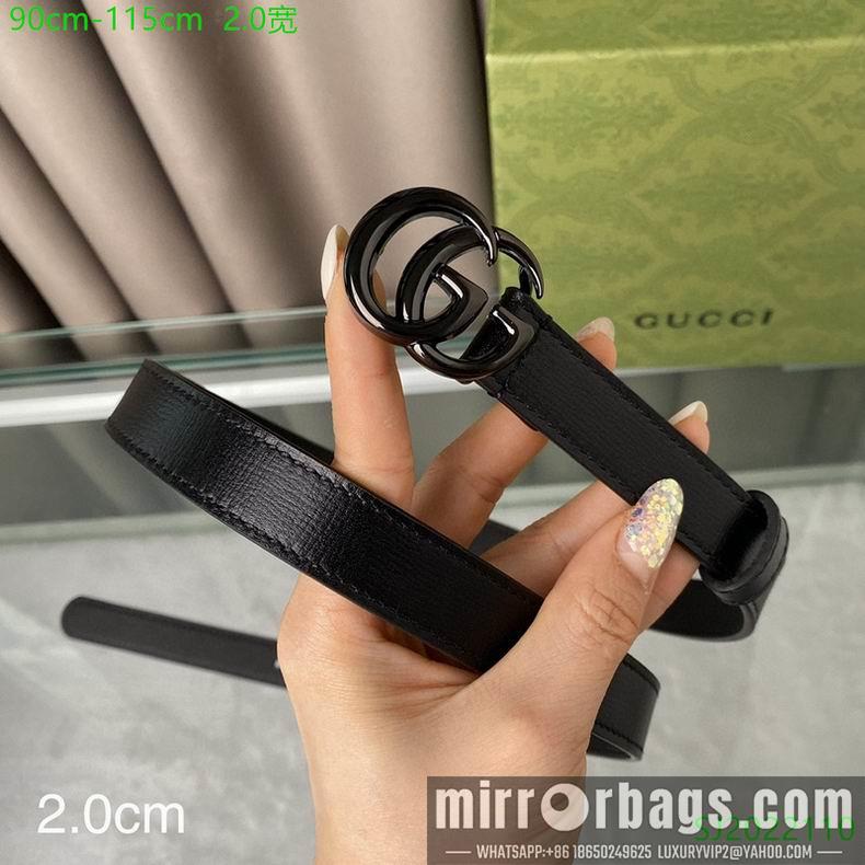Gucci Belt 20mmX90-115cm 7D02