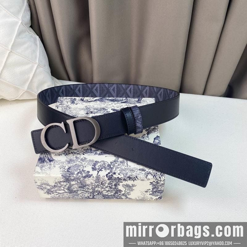 Dior belt 35mmX95-135cm 7D21
