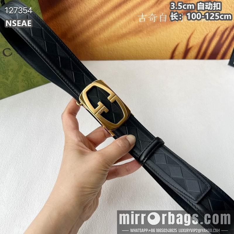Gucci belt 35mmX100-125cm 8L80