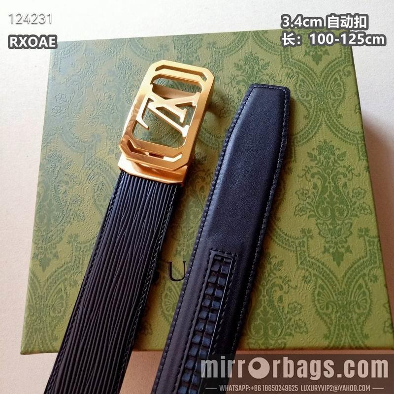 LV belt 34mmX100-125cm 8L30