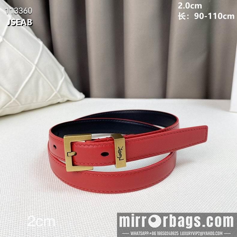 YSL belt 20mmX90-115cm 8L02