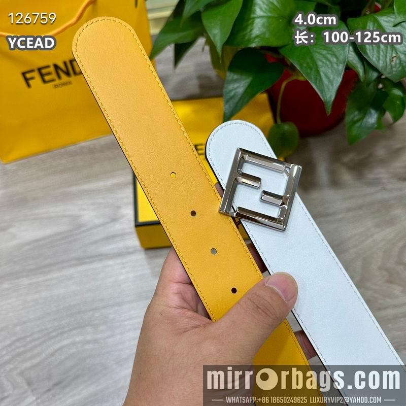 Fendi belt 40mmX100-125cm 8L139