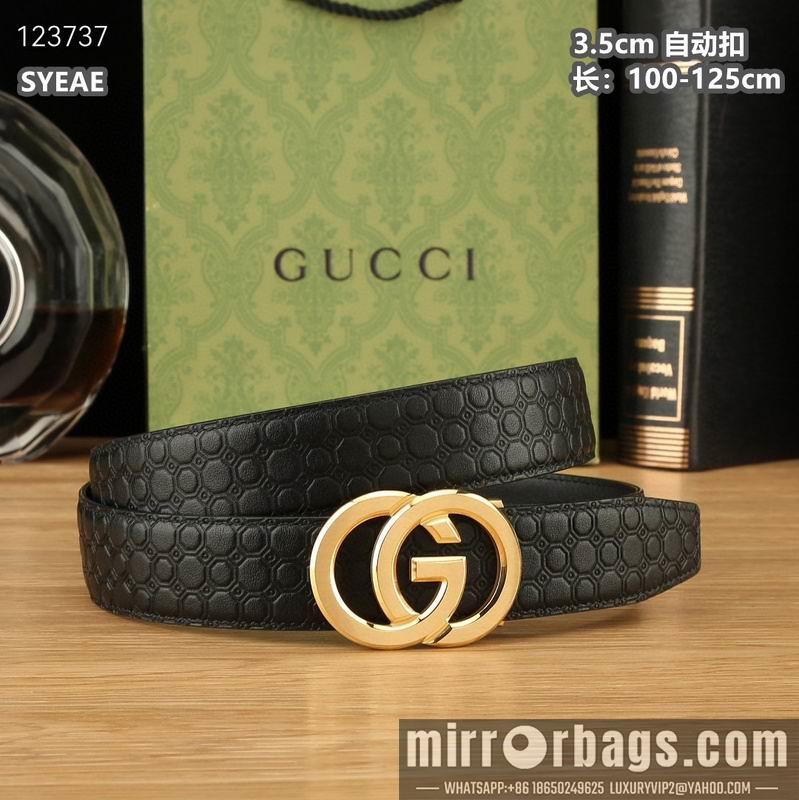 Gucci belt 35mmX100-125cm 8L61