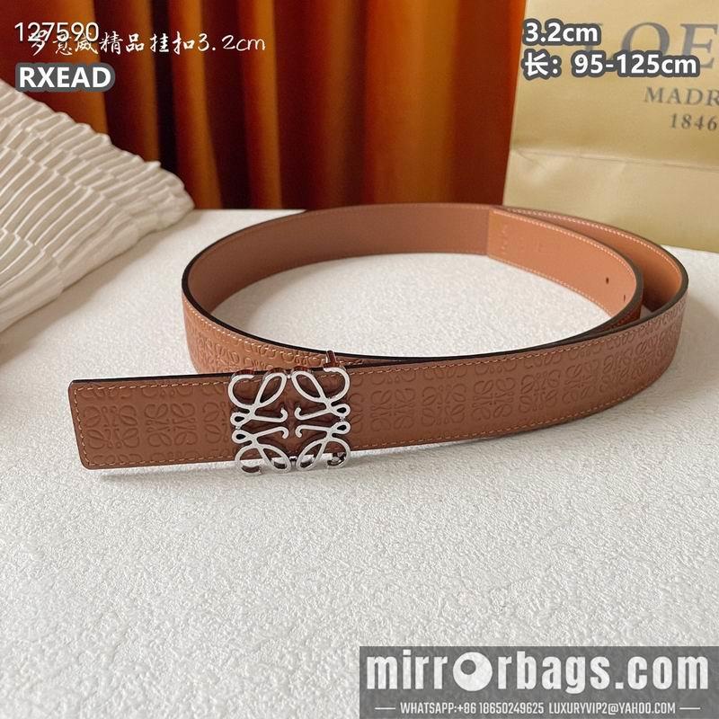 Loewe belt 32mmX95-125cm 8L04
