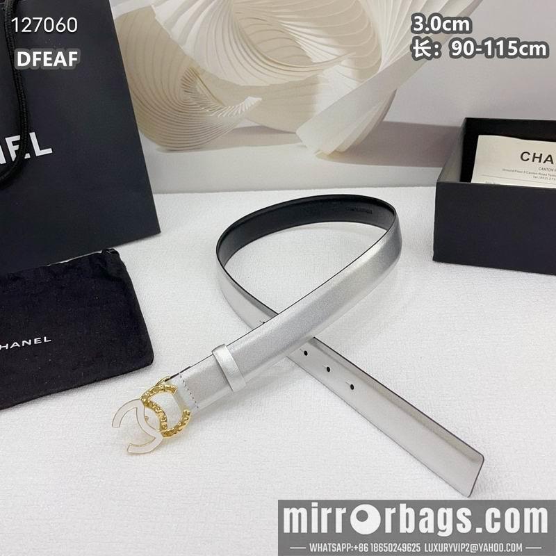 Chanel belt 30mmX90-115cm 8L35
