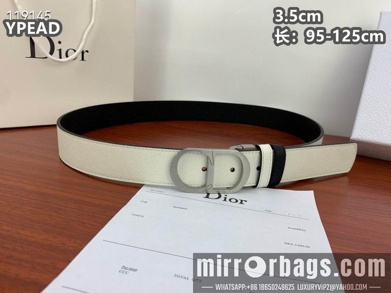 Dior belt 35mmX95-125cm 8L14