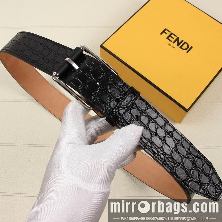 Fendi Belt 38mmX95-125cm 7D32