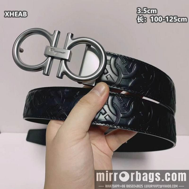 Ferragamo belt 35mmX100-125cm 8L153