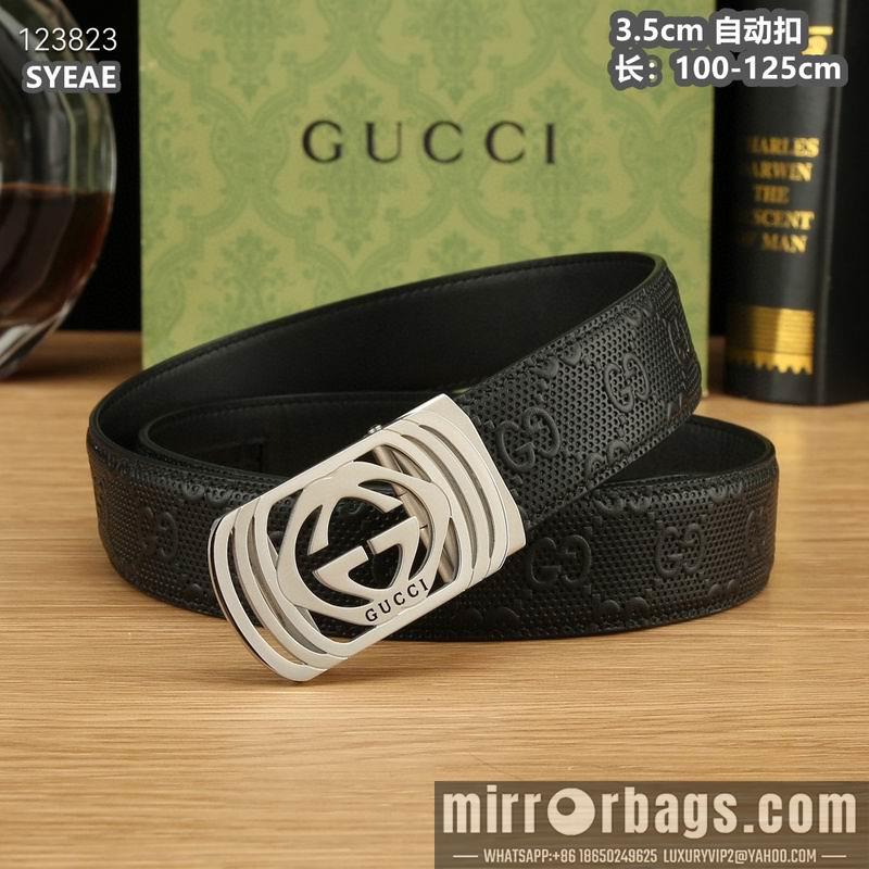 Gucci belt 35mmX100-125cm 8L45