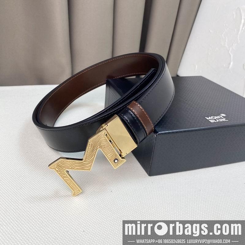 Montblanc belt 35mmX95-125cm 7D06