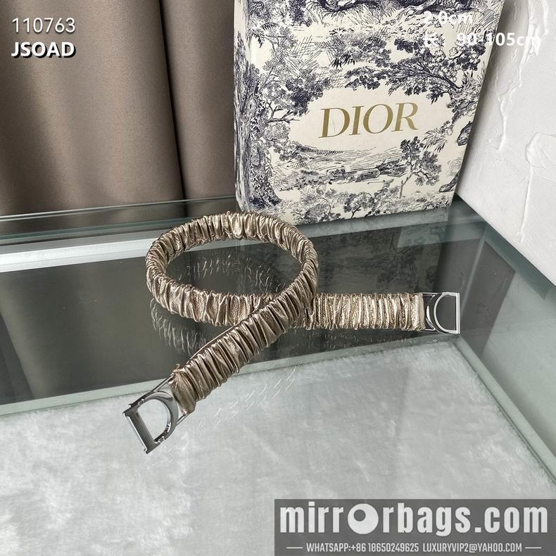 Dior Belt 20mmX90-105cm 8L02