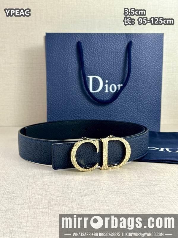 Dior belt 35mmX95-125cm 8L37