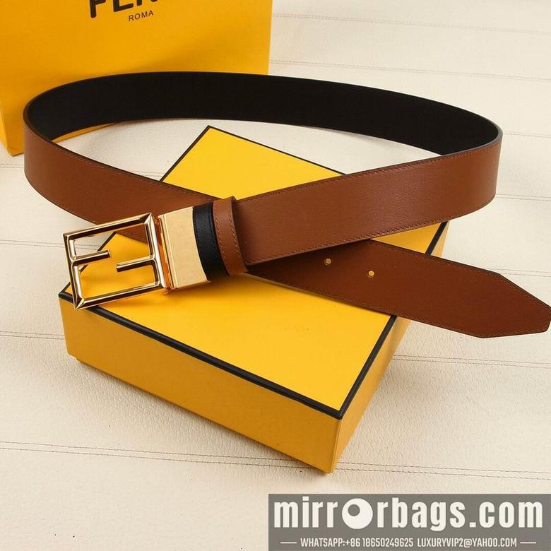 Fendi Belt 38mmX95-125cm 7D72