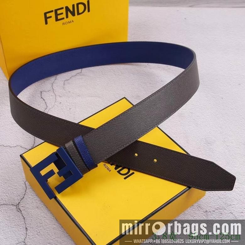 Fendi Belt 38mmX95-125cm 7D91
