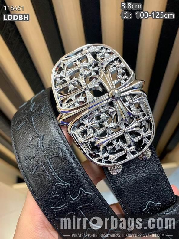 Chrome Hearts belt 38mmX100-125cm 8L19