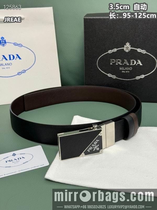 Prada belt 35mmX95-125cm 8L50