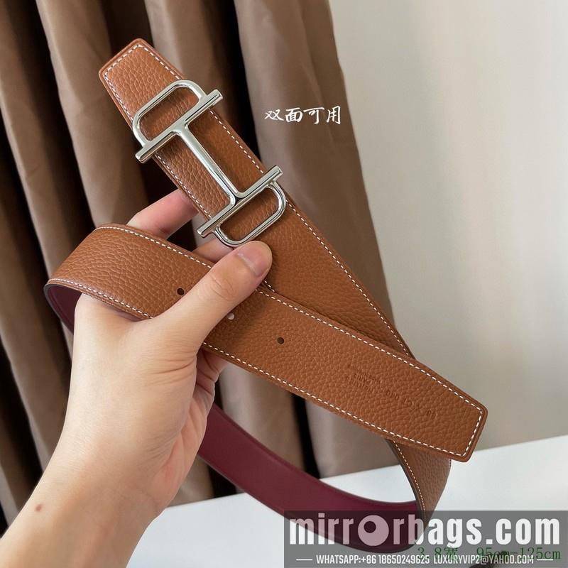 Hermes Belt 38mmX95-125cm 7D49
