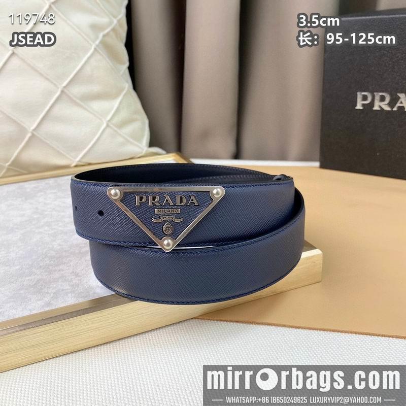 Prada belt 35mmX95-125CM 8L16
