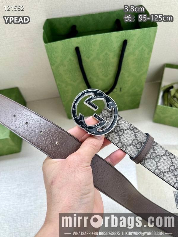 Gucci belt 38mmX95-125cm 8L13