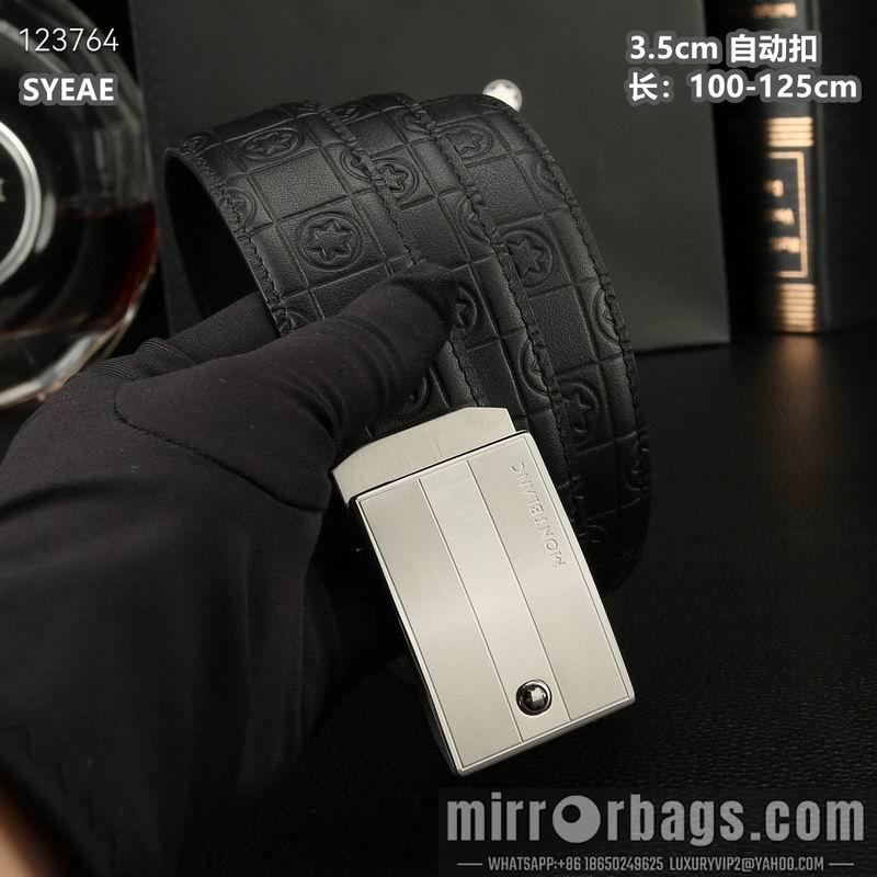 Montlanc belt 35mmX100-125cm 8L58
