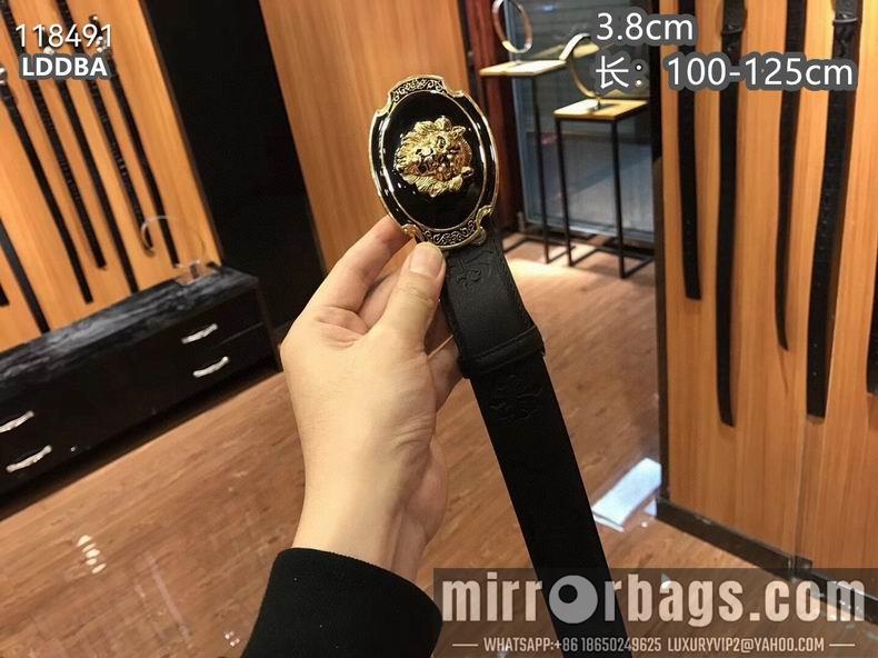 Chrome Hearts belt 38mmX100-125cm 8L04