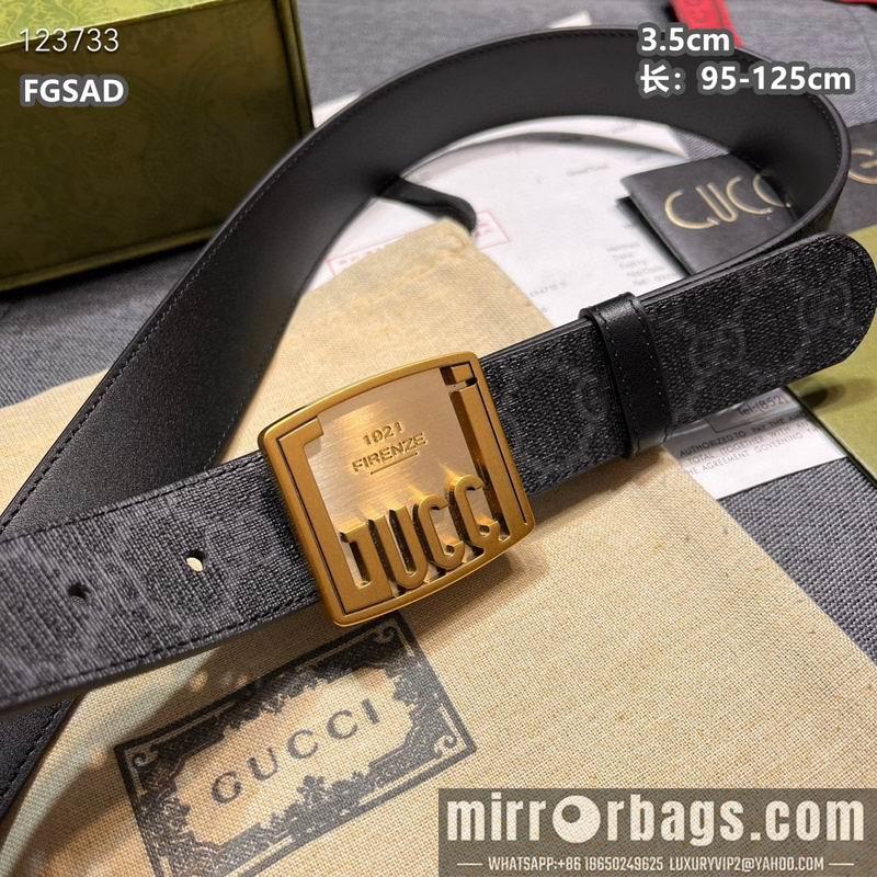 Gucci belt 35mmX95-125cm 8L06