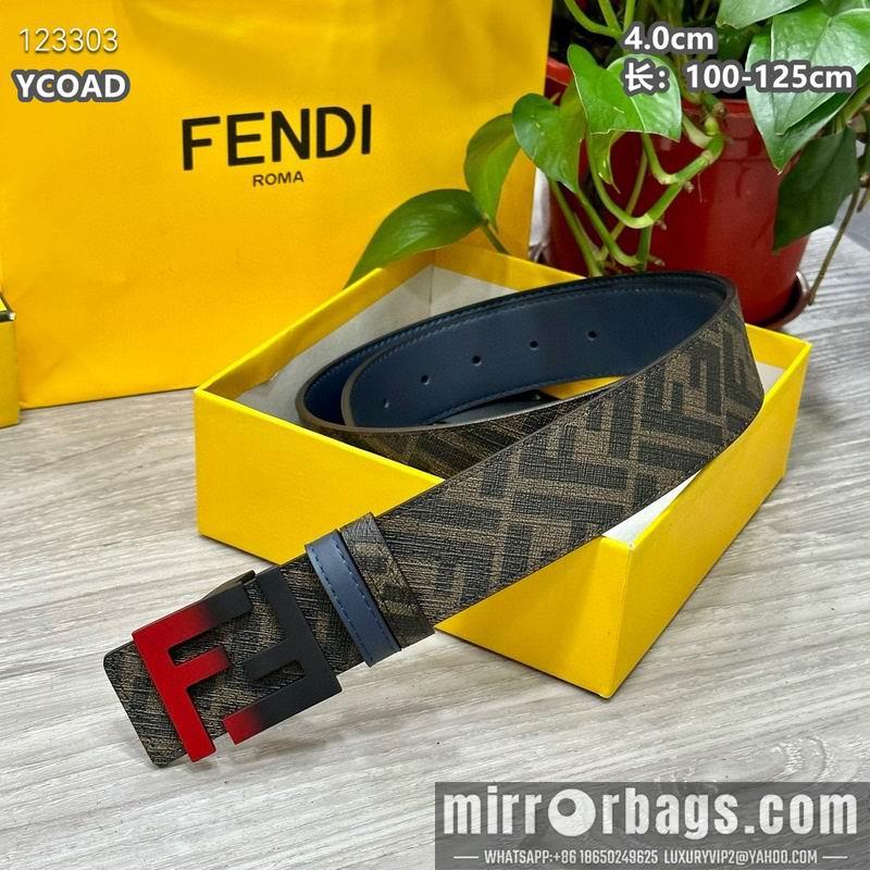 Fendi belt 40mmX100-125cm 8L76