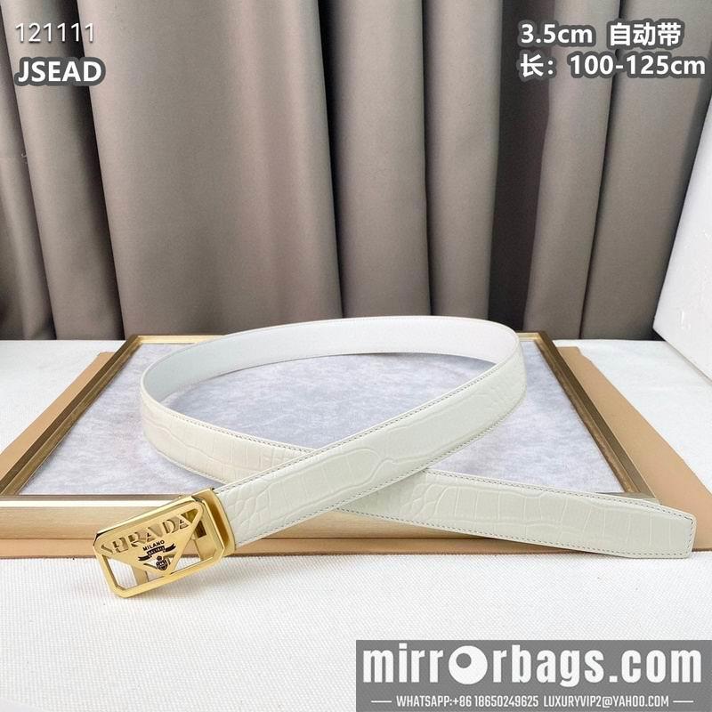 Prada belt 35mmX100-125cm 8L42