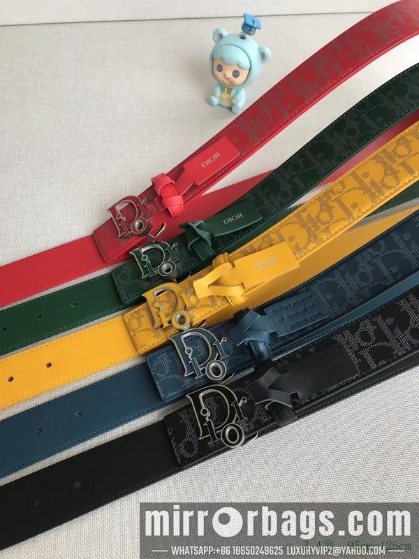 Dior Belt 34mmX95-125cm 7D01