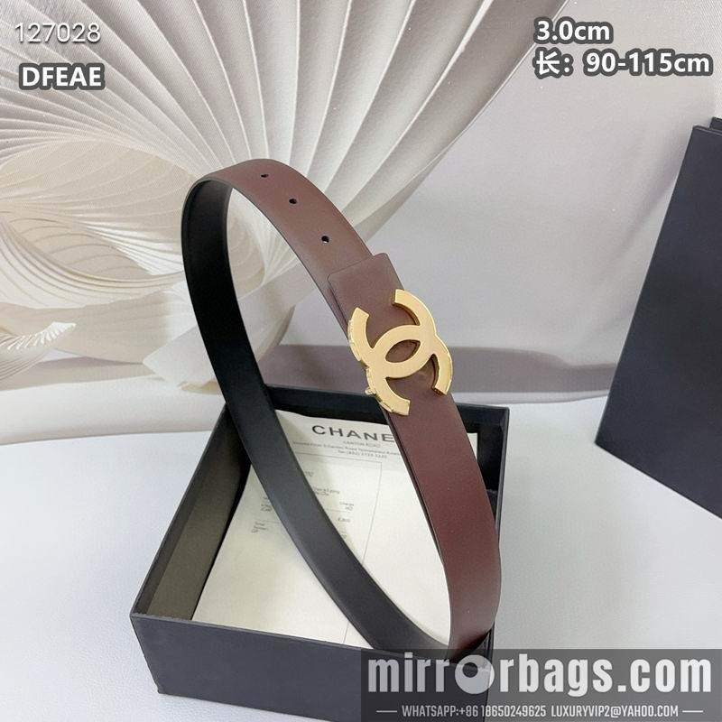 Chanel belt 30mmX90-115cm 8L31