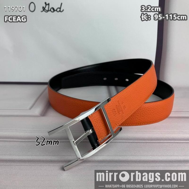 Hermes belt 32mmX95-115cm 8L040802