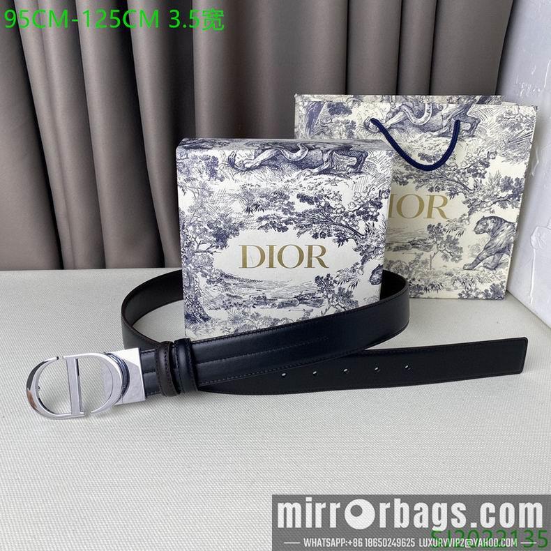 Dior belt 35mmX95-125cm 7D08
