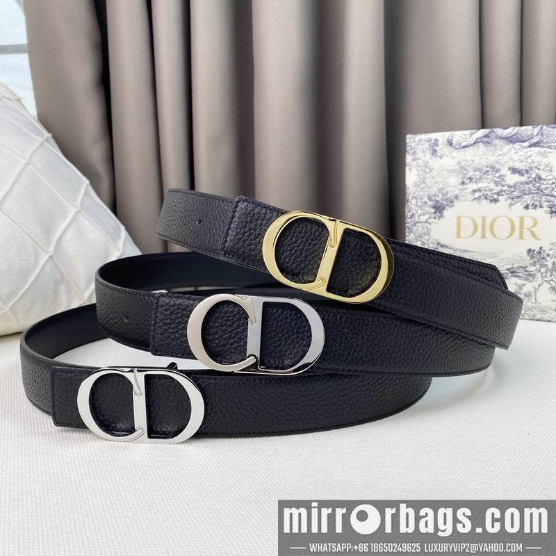 Dior belt 35mmX95-135cm 7D23
