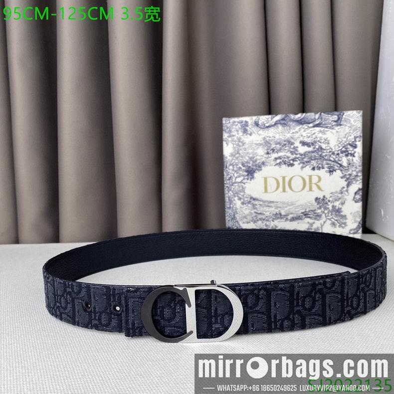Dior belt 35mmX95-125cm 7D05
