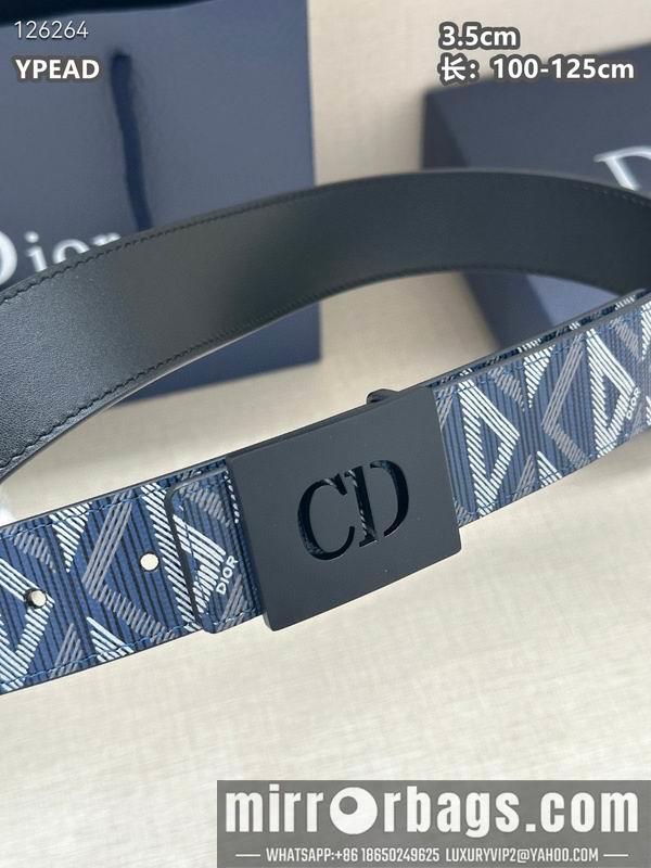 Dior belt 35mmX100-125cm 8L28