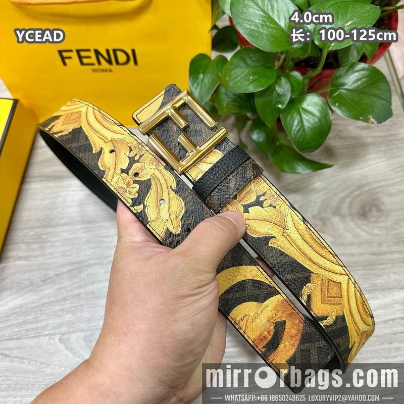 Fendi belt 40mmX100-125cm 8L147