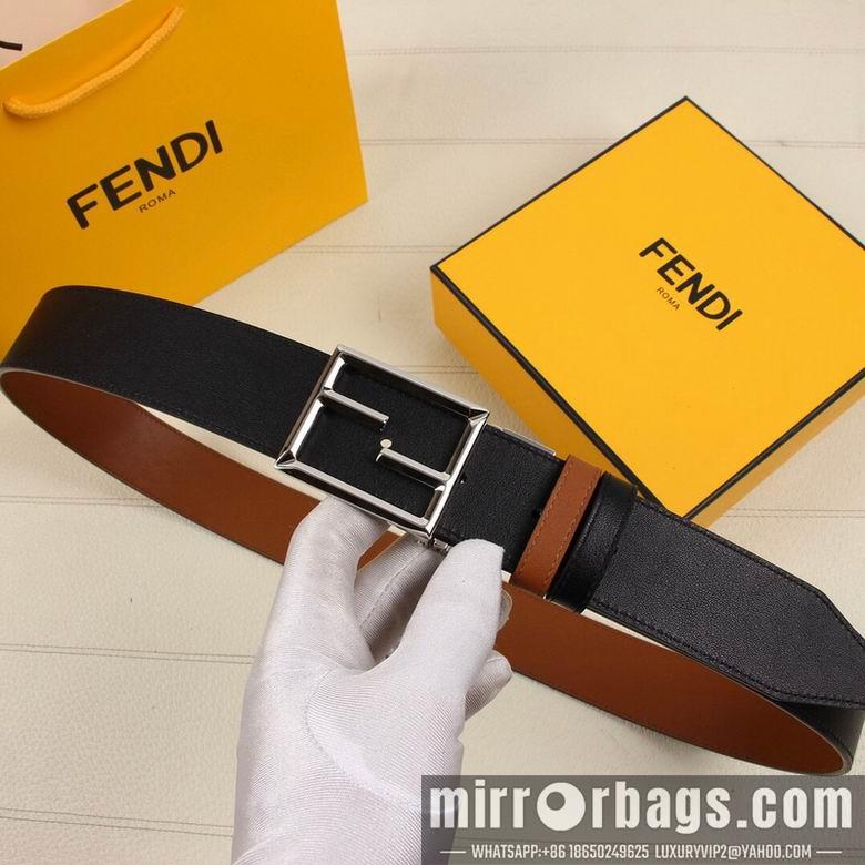 Fendi Belt 38mmX95-125cm 7D72