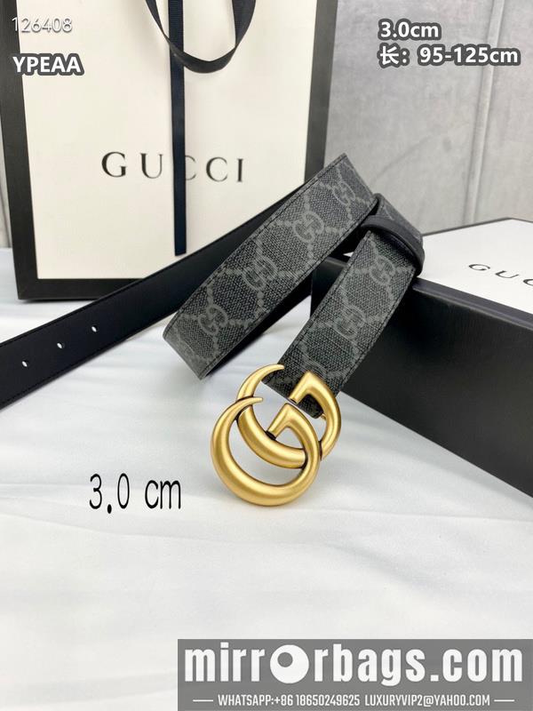 Gucci belt 30mmX95-125cm 8L19