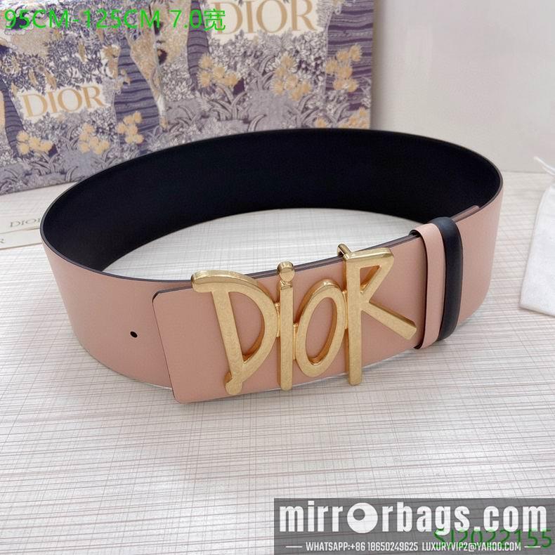 Dior Belt 70mmX95-125cm 7d09