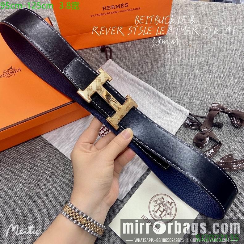 Hermes Belt 38mmX95-125cm 7D119